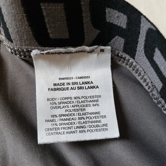 Juth/Toddler Pro Dri- Fit Tight Black/Silver Size M - Picture 7 of 10